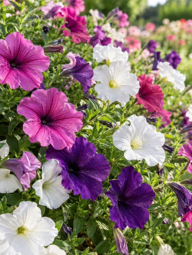 Петуния Белоснежка (Petunia hybrida multiflora Snow Fall)